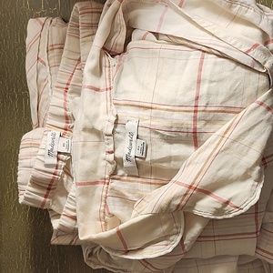 Madewell xs short sleeve top and pant bottom set